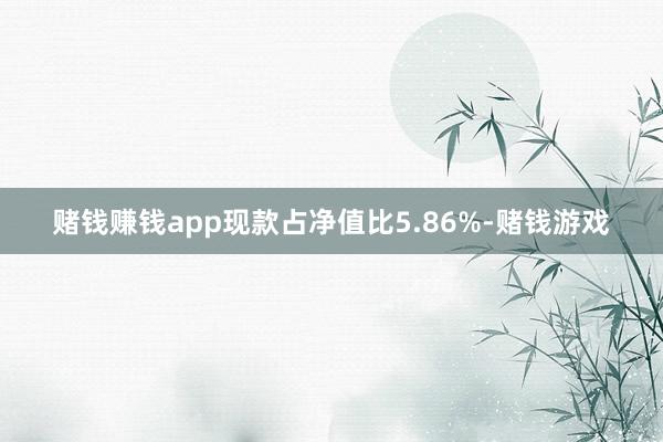 赌钱赚钱app现款占净值比5.86%-赌钱游戏